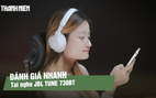 JBL TUNE 730BT: Tai nghe over-ear nhẹ 218 g, pin dùng đến 76 giờ