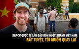 Khách nước ngoài lần đầu trải nghiệm Quốc khánh Việt Nam: ‘Rất tuyệt, tôi muốn quay lại’