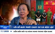 Xem nhanh 12h: Lời kể giây phút cháy cư xá Độc Lập | Diễn biến mới vụ hành hung trong tiệm game