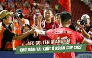 AFC nhắc lại thời hoàng kim của Quang Hải, chờ màn tái xuất ở Asian Cup 2027