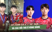AFC đánh giá U.17 Việt Nam và các đối thủ: Hàn Quốc rất mạnh nhưng chưa có duyên…
