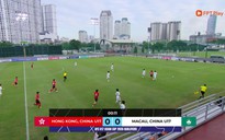 Highlight U.17 Hồng Kông (Trung Quốc) 2-0 U.17 Macao (Trung Quốc): Ra quân thuận lợi