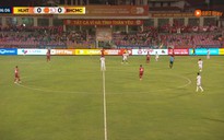 Highlight CLB Hà Tĩnh 0-0 CLB Becamex TP.HCM: Thế trận giằng co