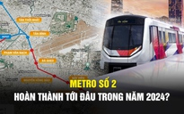 Năm 2024, metro số 2 ở TP.HCM sẽ được thực hiện tới đâu?