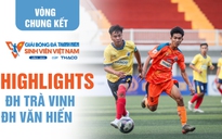 Highlight ĐH Trà Vinh 1-1 ĐH Văn Hiến: Giữ lại 1 điểm vào cuối trận | TNSV THACO Cup 2024