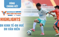 Highlight ĐH Kinh tế-ĐH Huế 0-6 ĐH Văn Hiến: Mưa bàn thắng | TNSV THACO Cup 2024