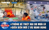 Toàn cảnh 17h: 4 tỉnh miền Bắc vẫn 'chìm' trong lũ | Diễn biến mới 2 vụ hành hung