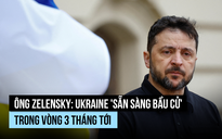 Ông Zelensky nêu điều kiện tổ chức bầu cử sau chỉ trích từ ông Trump