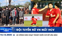 Xem nhanh 12h: Đội tuyển nữ VN mất HCV SEA Games | 42 công dân chạy thoát khỏi cơ sở lừa đảo