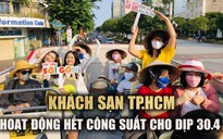 TP.HCM đón làn sóng du khách lớn dịp 30.4, khách sạn trung tâm gần như ‘kín phòng’
