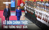 Thủ tướng Lê Minh Hưng chủ trì lễ đón chính thức Thủ tướng Nhật Bản