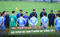 Bốc thăm Asian Cup 2027: Đội tuyển Việt Nam ở nhóm hạt giống số 3