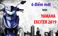 6 điểm mới trên Yamaha Exciter 2019