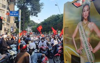 Hàng ngàn người diễu hành cùng hoa hậu Thùy Tiên