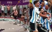 Messi giải thích về màn 'ăn chơi đập phá' trong phòng thay đồ Argentina