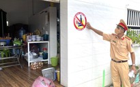 CSGT Bình Thuận ra quân xử phạt vi phạm nồng độ cồn, vào quán nhậu nhắc nhở