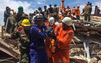 Sập tòa nhà 7 tầng đang xây ở Campuchia, 17 người chết