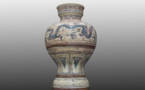 Những bảo vật quốc gia mới: Bình gốm men vẽ nhiều màu thời Lê sơ