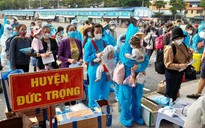 Lâm Đồng: Đón 2.016 người dân ở TP.HCM và các tỉnh phía nam về quê trong ngày 9.10