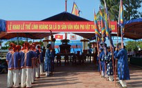 Ngư dân Lý Sơn tổ chức lễ Khao lề thế lính Hoàng Sa