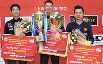 Mã Minh Cẩm vô địch giải billiards carom 3 băng quốc tế Bình Dương