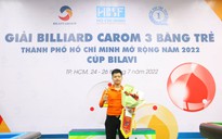Cơ thủ trẻ Lê Xuân Ân đi vào lịch sử billiards Việt Nam