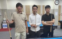 2 tay cơ trẻ Việt Nam quyết lập thành tích tại đấu trường billiards thế giới