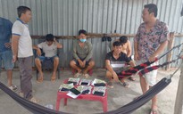Vĩnh Long: Bắt quả tang nhóm người đánh bạc trực tuyến với nhà cái ở Campuchia