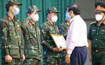 TP.HCM: H.Bình Chánh tri ân, tặng bằng khen cho 135 chiến sĩ tham gia chống dịch Covid-19