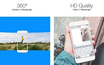 Facebook Messenger hỗ trợ hình ảnh 360 độ và video HD