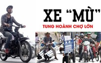 CSGT truy bắt xe “mù” tung hoành khu Chợ Lớn