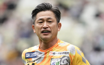 Huyền thoại bóng đá Nhật Kazuyoshi Miura tiếp tục lập kỷ lục thi đấu ở tuổi 55