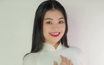 Cô gái 18 tuổi cao 1,81m gây 'sốt' khi thi 'Hoa hậu Hoàn vũ Việt Nam'