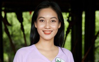 Nhan sắc cô gái Khmer gây chú ý tại 'Hoa khôi sông Vàm'