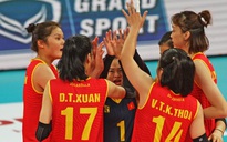Thắng kịch tính Đài Loan, bóng chuyền nữ Việt Nam vào bán kết giải châu Á