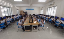 Học sinh lớp 1 ở Kiên Giang tựu trường ngày 22.8