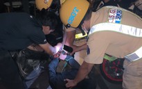 CSGT bắt kẻ cướp điện thoại như phim hành động từ lời kêu cứu lúc nửa đêm