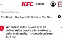 KFC ẩn bài đăng tuyển dụng tại 'KFC Thích Quảng Đức', thêm chữ 'đường' trong tên quán