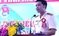Đại úy Đoàn Tiến Mạnh tái đắc cử Bí thư Đoàn Thanh niên Cục Cảnh sát giao thông
