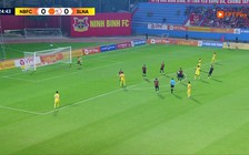 Highlight Ninh Bình 1-0 SLNA: Tân binh tiếp tục bay cao trên BXH