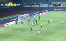 Highlight U.23 Thái Lan 0-0 U.23 Myanmar: 'Voi chiến' chơi dưới sức 