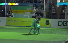 Bàn gỡ phút 78 giữ hy vọng hat-trick vé vàng cho ĐH Trà Vinh