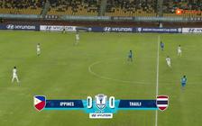 Highlight đội tuyển Philippines 0-1 Thái Lan: Đặt một chân vào bán kết