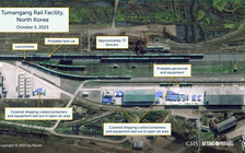 Ảnh vệ tinh làm rộ đồn đoán Nga-Triều Tiên giao dịch vũ khí