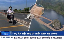 Xem nhanh 12h: Dải phân cách đường dẫn cao tốc bị trộm | Dự án biệt thự uy hiếp vịnh Hạ Long