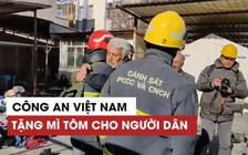 Công an Việt Nam vào rừng nhặt củi chống chọi với cái lạnh Thổ Nhĩ Kỳ 