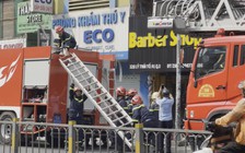 Cháy phòng khám thú y ở trung tâm TP.HCM sau tiếng nổ