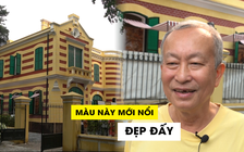 Người dân khen biệt thự Pháp cổ sau tu sửa: ‘Màu này mới nổi, đẹp đấy’