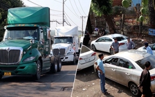 Tài xế đổ về Bình Phước đăng kiểm: '20 năm nay chưa gặp tình trạng này'