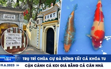 Xem nhanh 12h: Trụ trì chùa Cự Đà dừng tất cả khóa tu | Cận cảnh cá Koi giá bằng cả căn nhà